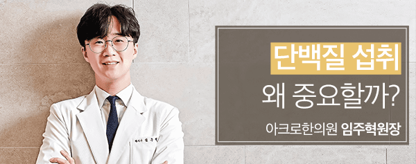 단백질 섭취 왜 중요할까?