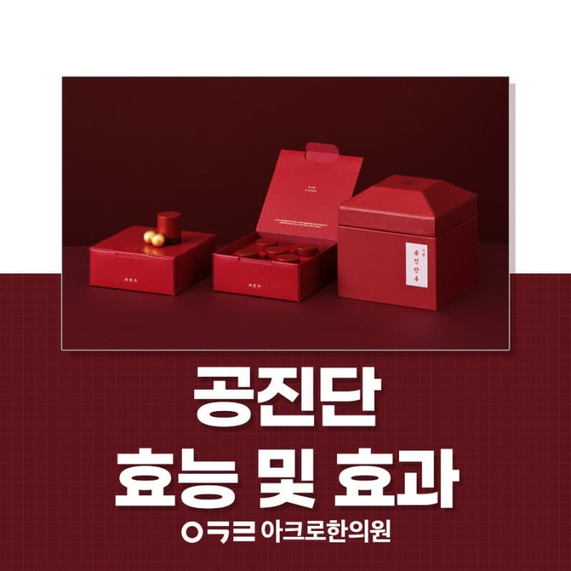 공진단 효능 및 효과