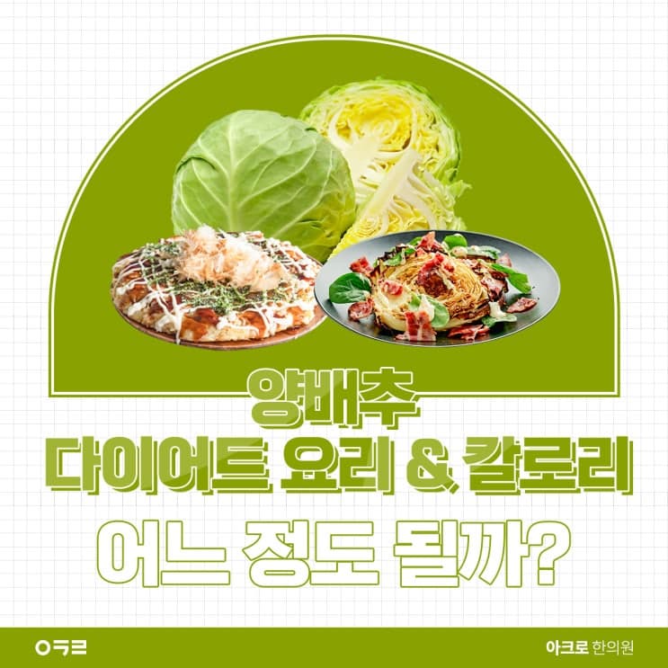 捲心菜減肥料理與熱量大概多少？