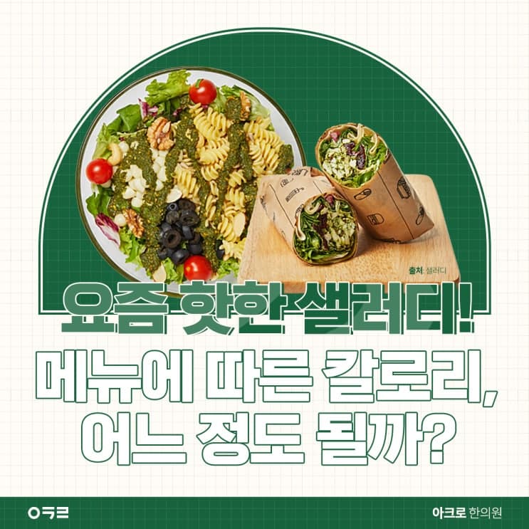Salady菜單熱量大概多少？